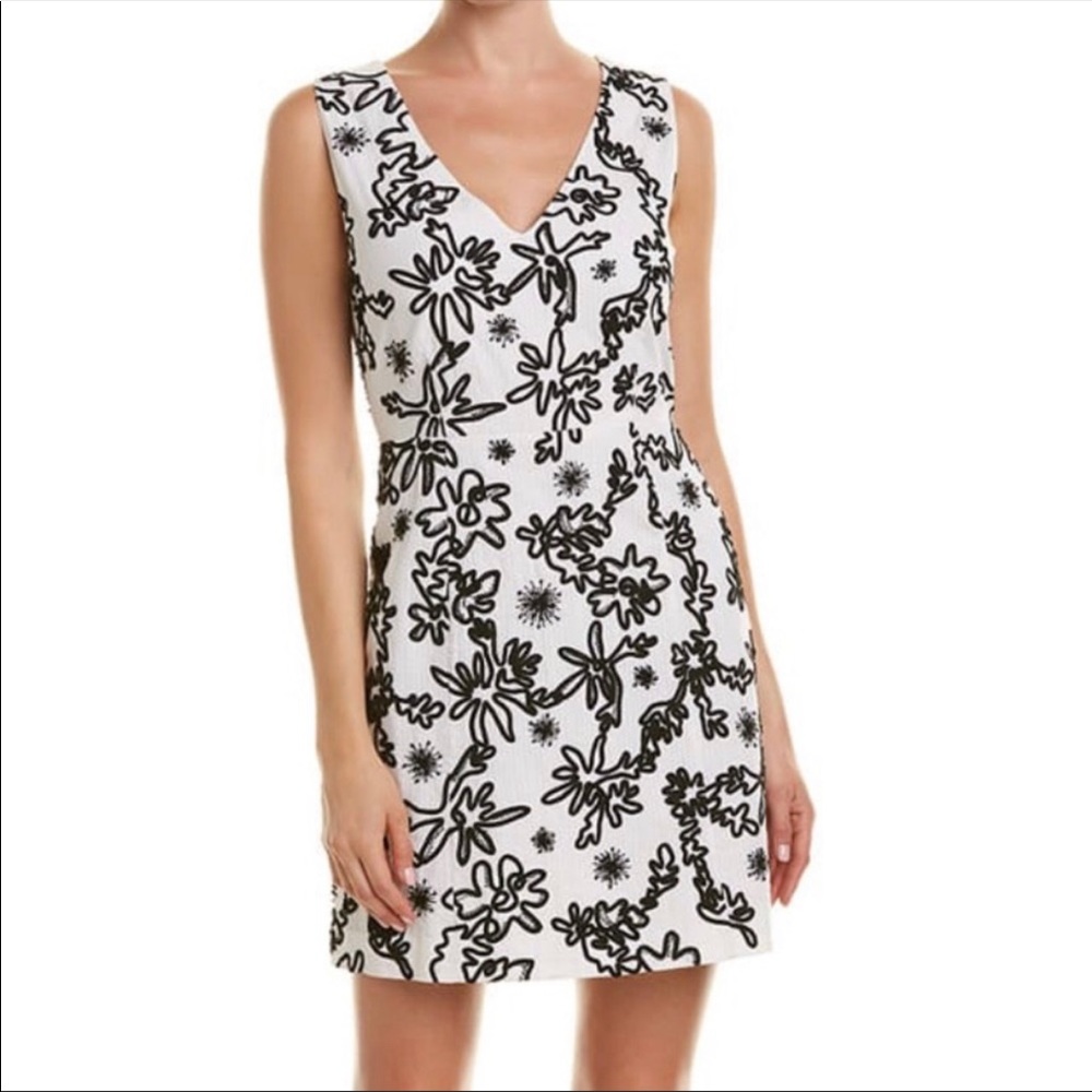 RACHEL ZOE Shari Black and White NWT